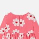 Baby girl dress in milleraies velvet