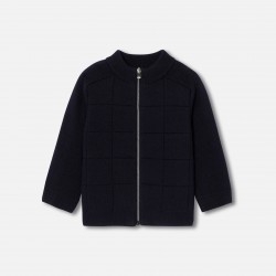 Baby boy zipped cardigan