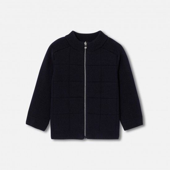 Baby boy zipped cardigan