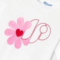 Girl short-sleeved T-shirt