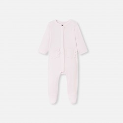 Baby girl pajamas in interlock