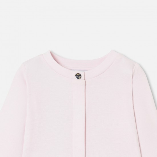 Baby girl pajamas in interlock