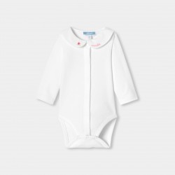 Baby girl long-sleeved bodysuit