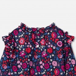 Girl blouse in Liberty fabric