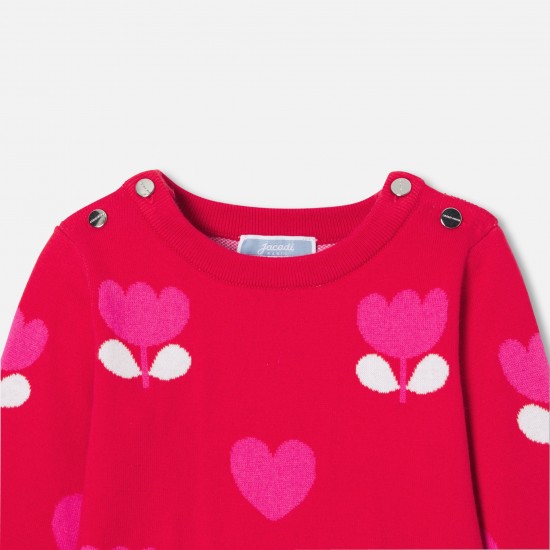 Baby girl knitted dress