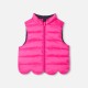 Baby girl  reversible sleeveless padded jacket