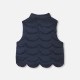 Baby girl  reversible sleeveless padded jacket