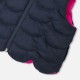 Baby girl  reversible sleeveless padded jacket