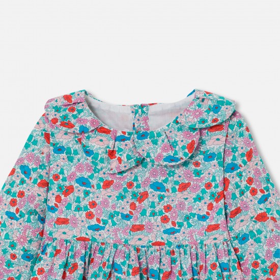 Baby girl dress in Liberty fabric