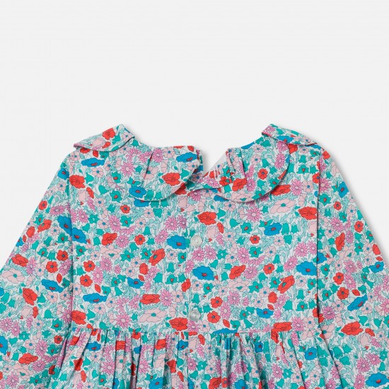 Baby girl dress in Liberty fabric