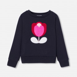 Girl fleece sweatshirt