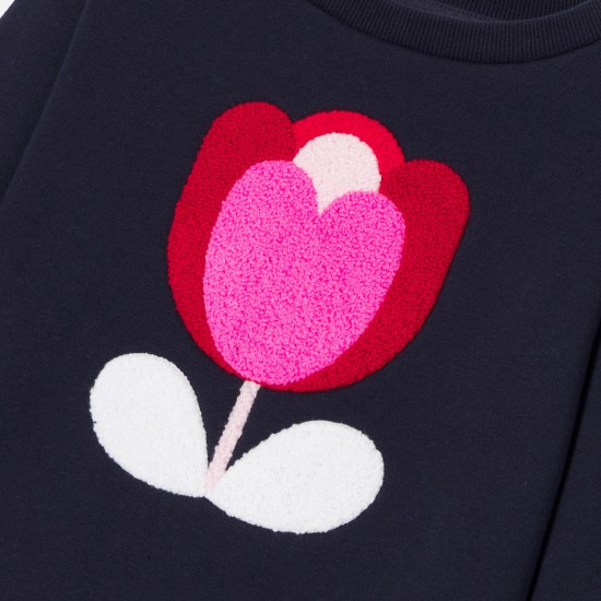 Girl fleece sweatshirt