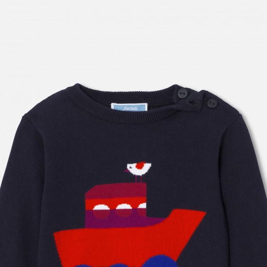 Baby boy knitted sweater