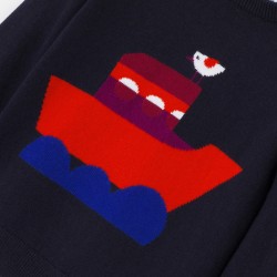 Baby boy knitted sweater