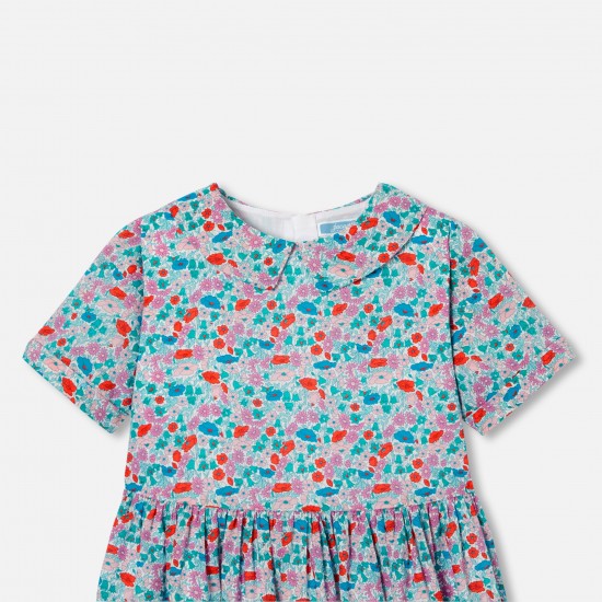 Girl dress in Liberty fabric