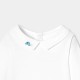 Baby boy bodysuit with collar