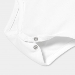 Baby boy bodysuit with collar