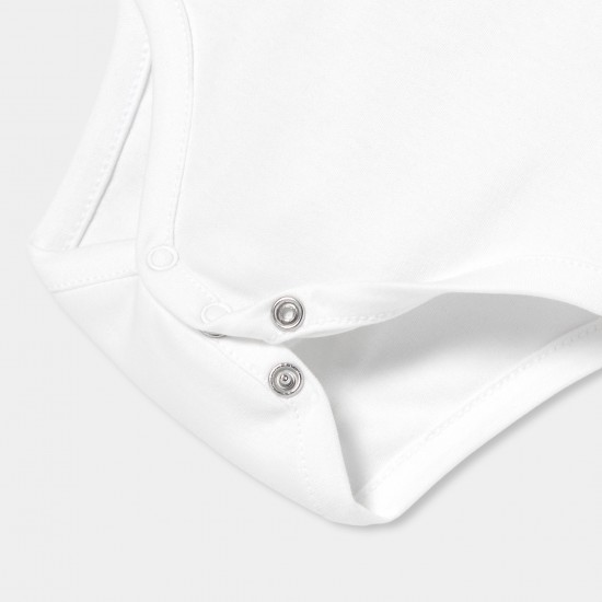 Baby boy bodysuit with collar