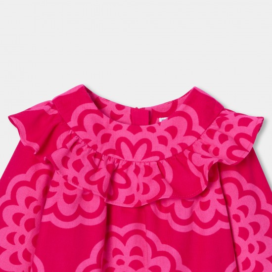 Baby girl velvet dress