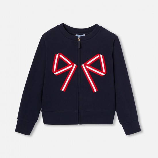 Girl fleece cardigan