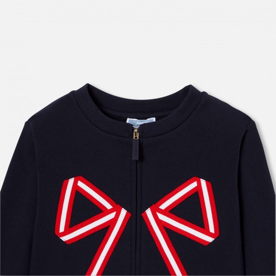 Girl fleece cardigan