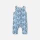 Baby girl jumpsuit in Liberty fabric