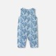 Baby girl jumpsuit in Liberty fabric