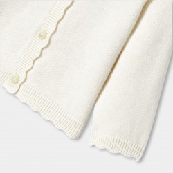 Baby girl jersey cardigan
