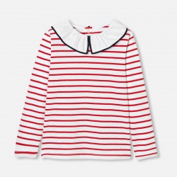 Girl striped T-shirt