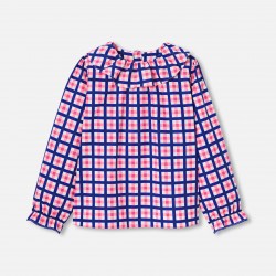 Girl gingham blouse