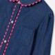 Girl denim blouse
