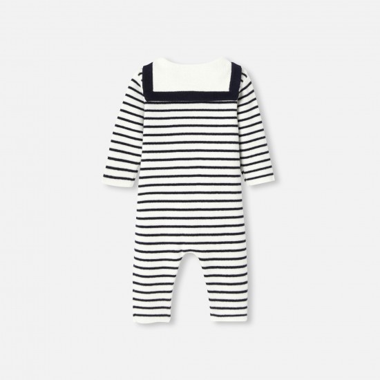 Baby boy knitted jumpsuit