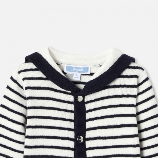Baby boy knitted jumpsuit