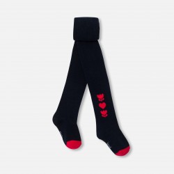 Baby girl heart tights
