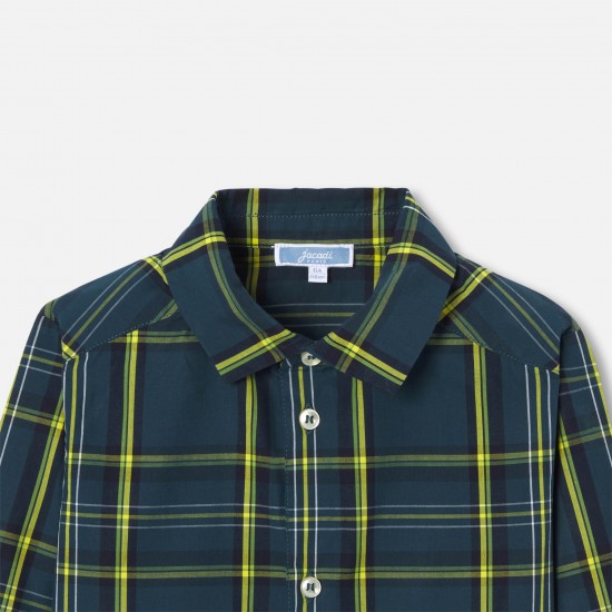 Boy plaid shirt