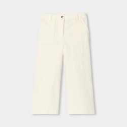Girl corduroy wide-leg trousers