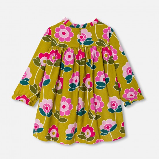 Baby girl velvet dress