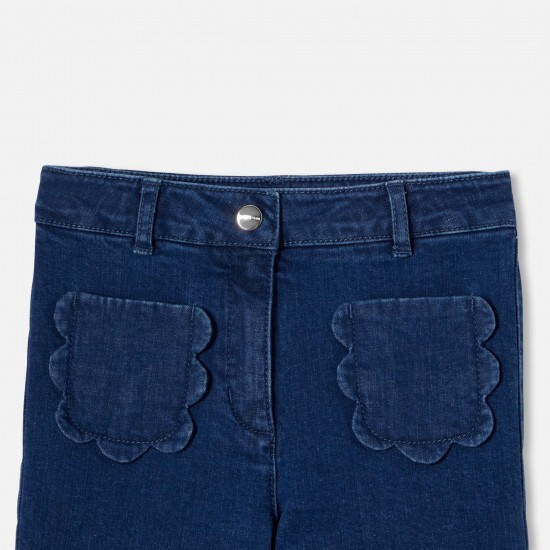 Girl wide-leg jeans