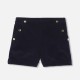 Girl velvet shorts
