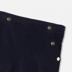 Girl velvet shorts