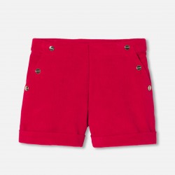 Girl velvet shorts