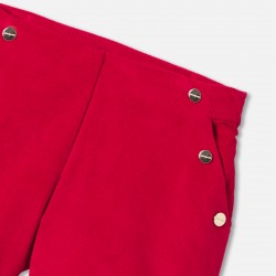 Girl velvet shorts