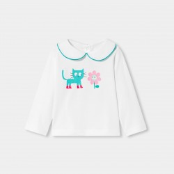 Baby girl long-sleeved  T-shirt