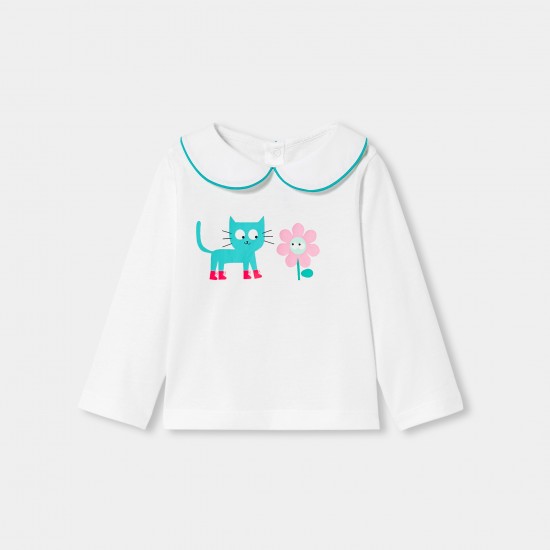 Baby girl long-sleeved  T-shirt