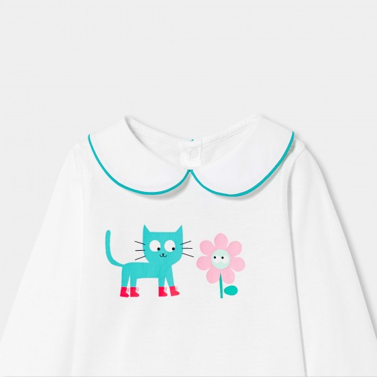 Baby girl long-sleeved  T-shirt