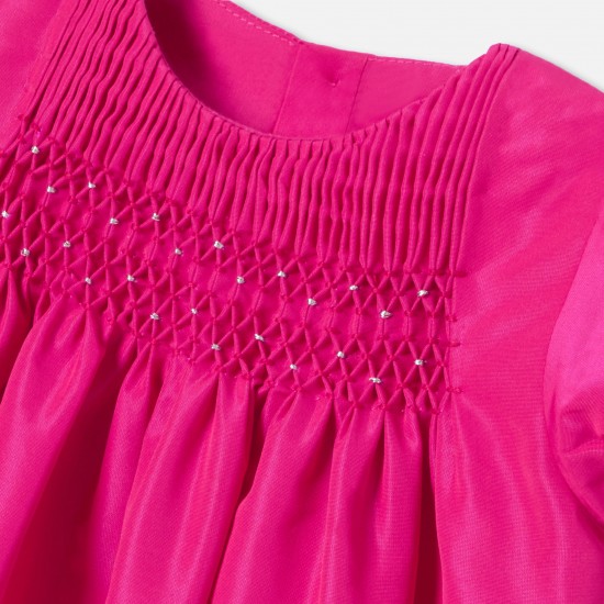Baby girl taffeta dress 