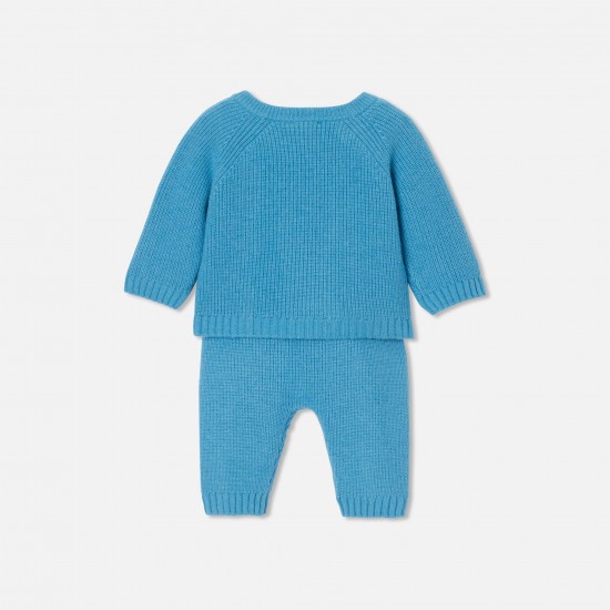 Baby boy knitted set
