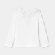 Girl T-shirt with a collar