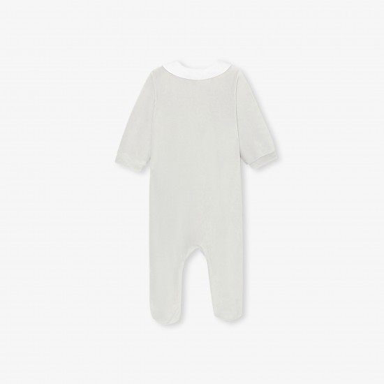 Velvet baby pajamas