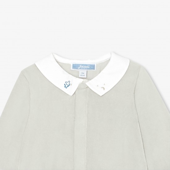 Velvet baby pajamas